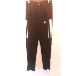 Adidas Aeroready Boys 3 Stripe Practice Pants Black/White 13-14Y (L)